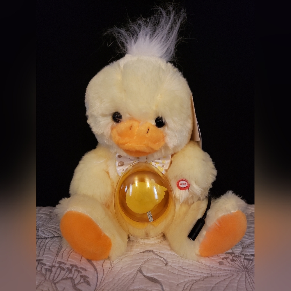 Switch Adapted Easter Baby Chick for Special Needs Child, Animated Plush Toy